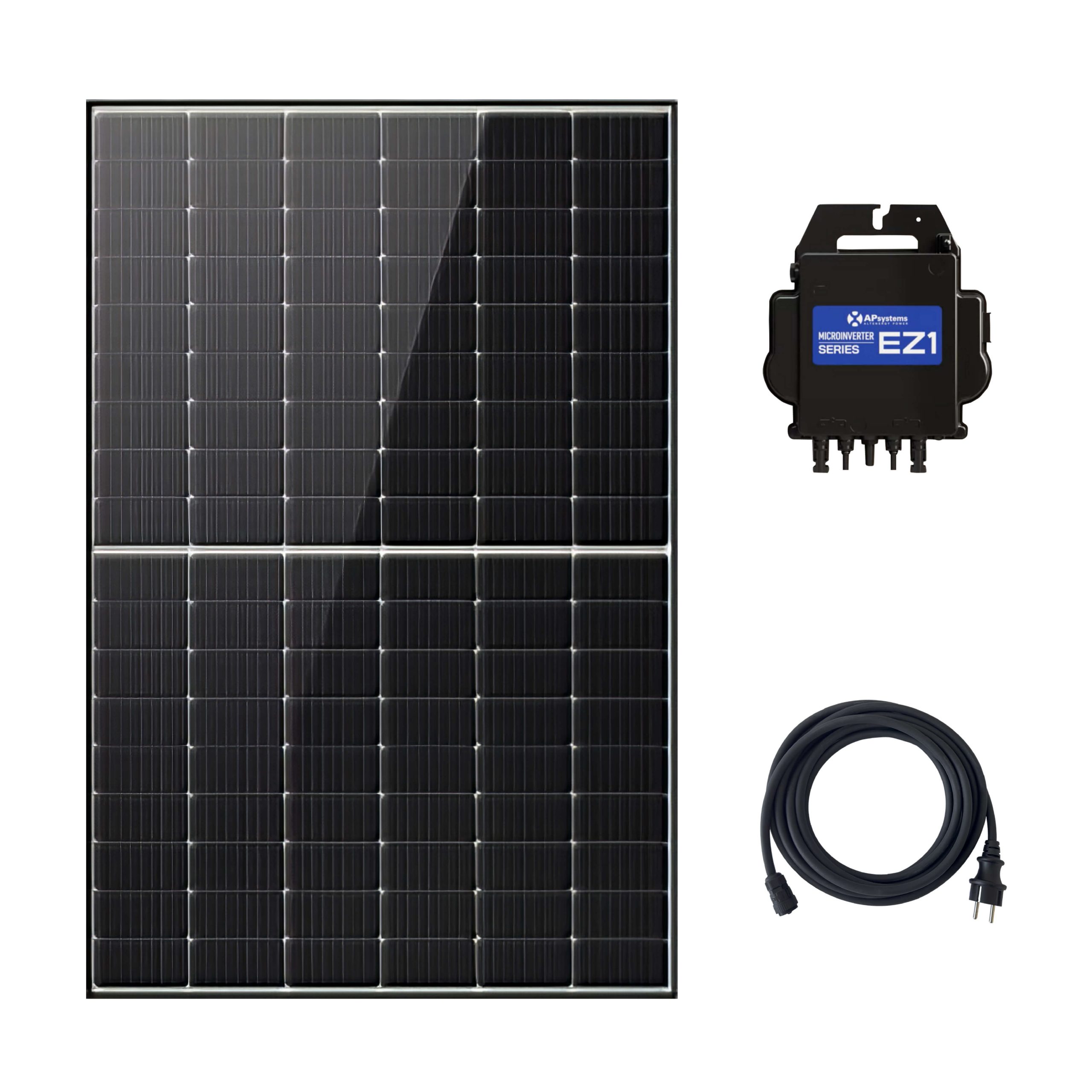 3200 Solaranlage / Photovoltaikanlage - Plug & Play zur Selbstmontage ›  Balkonkraftwerk - Steckdosen-Solaranlage